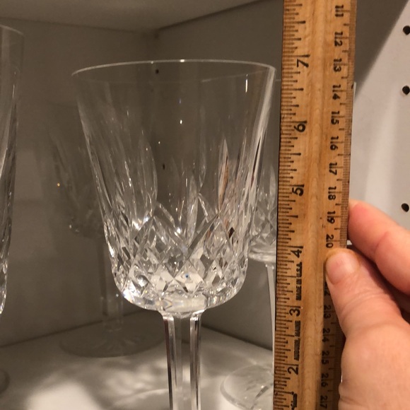 Waterford Lismore water goblets (set of 2) - Picture 7 of 7